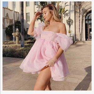 Pink fairy style dress